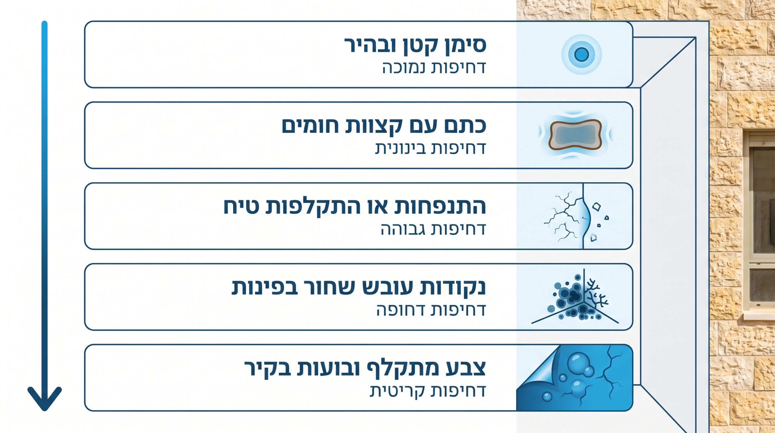 תיקון נזילה בתקרה: המדריך המלא לפתרון בעיות רטיבות 2 נזק מתקדם בתקרה בעקבות דחיית איתור נזילה, עובש ונשירת טיח